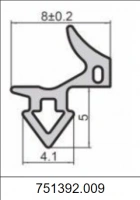 Профиль силиконовый 751392.009